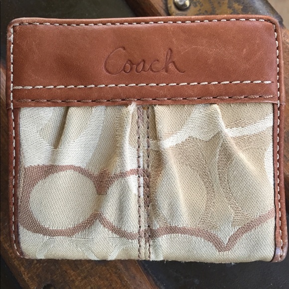 Small Coach wallet, authentic - Picture 4 of 5